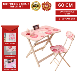 KID FOLDING CHAIR TABLE SET