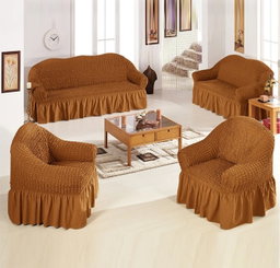 ELASTIC SOFA COVERS (3 + 1 +1 seaters) extreme stretch 