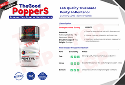 Lab Quality Truegrade Pentyl N-Pentanol 10ml (P)
