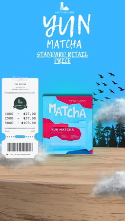 Yun Matcha (100g, 250g & 500g)