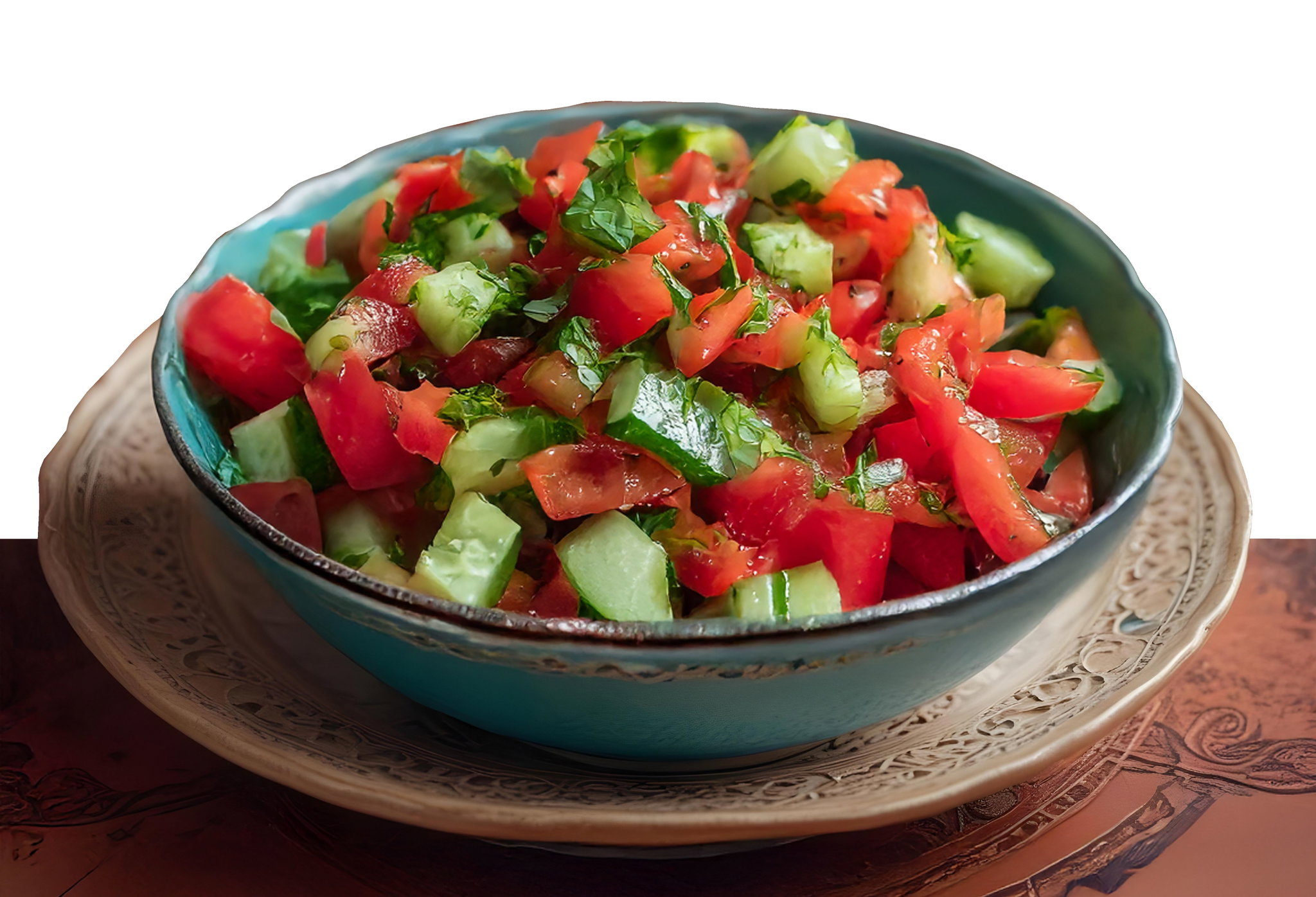 Arabic Salad سلطة عربيه_0