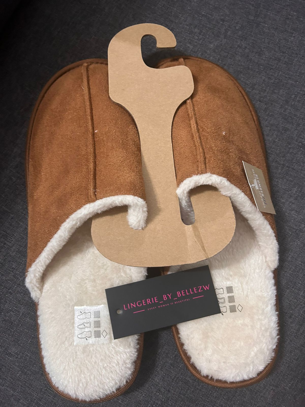 Tan Mule  Morning Slippers _0