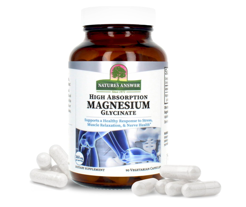 Magnesium Glycinate | Supports Muscle function | Supports Relaxation & Stress Management_0