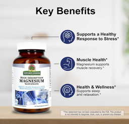 Magnesium Glycinate | Supports Muscle function | Supports Relaxation & Stress Management
