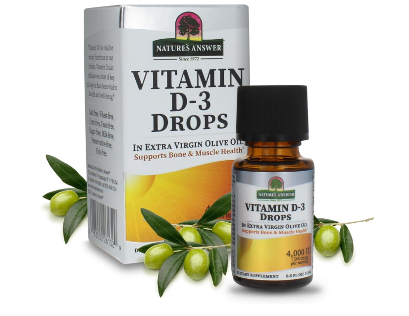Platinum Vitamin D3 4000 IU Supplement Liquid Drop | Immune Booster
