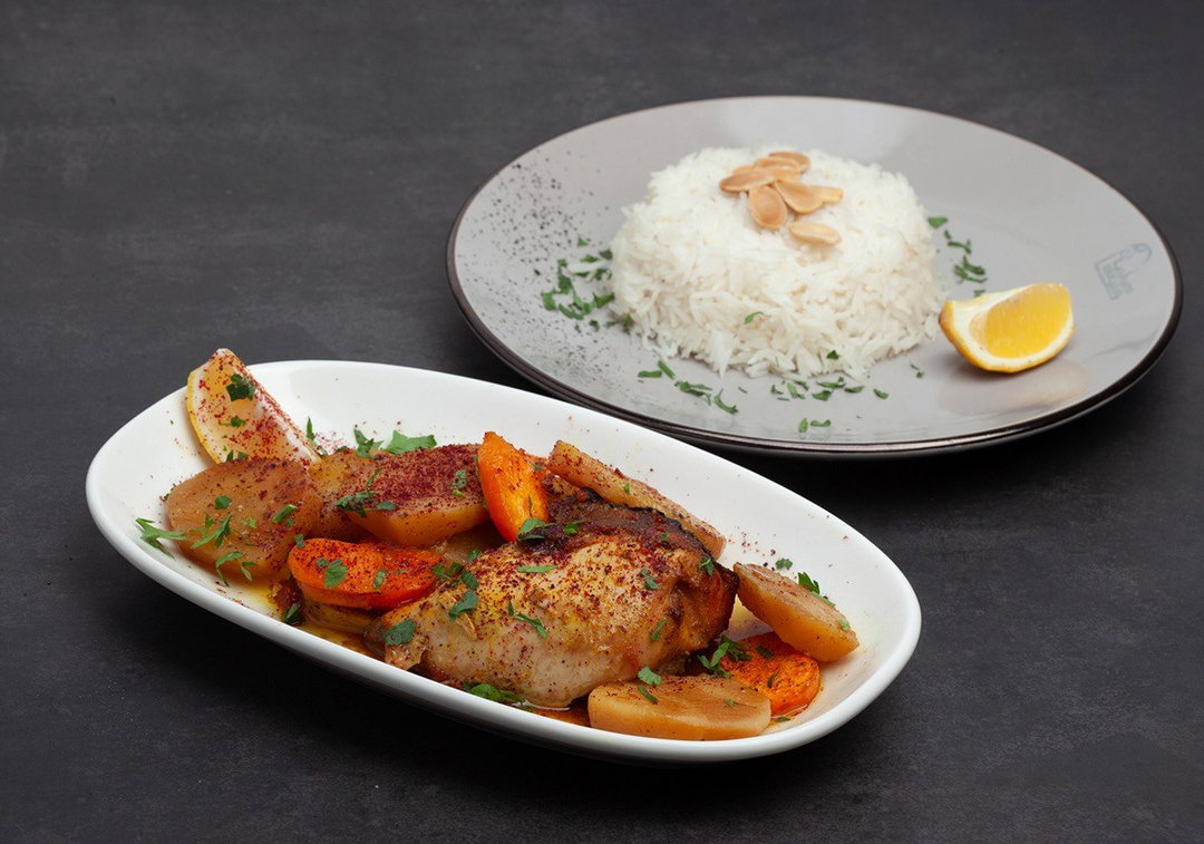 Chicken with Potatoes دجاج بالبطاطا