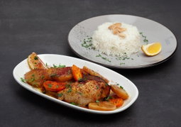 Chicken with Potatoes دجاج بالبطاطا