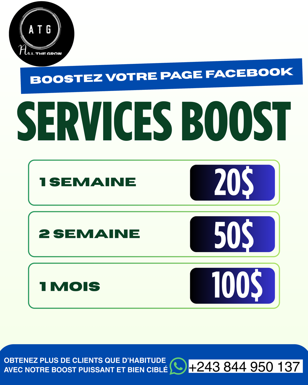 Boost facebook pendant 1 mois 