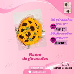 RAMO DE GIRASOLES