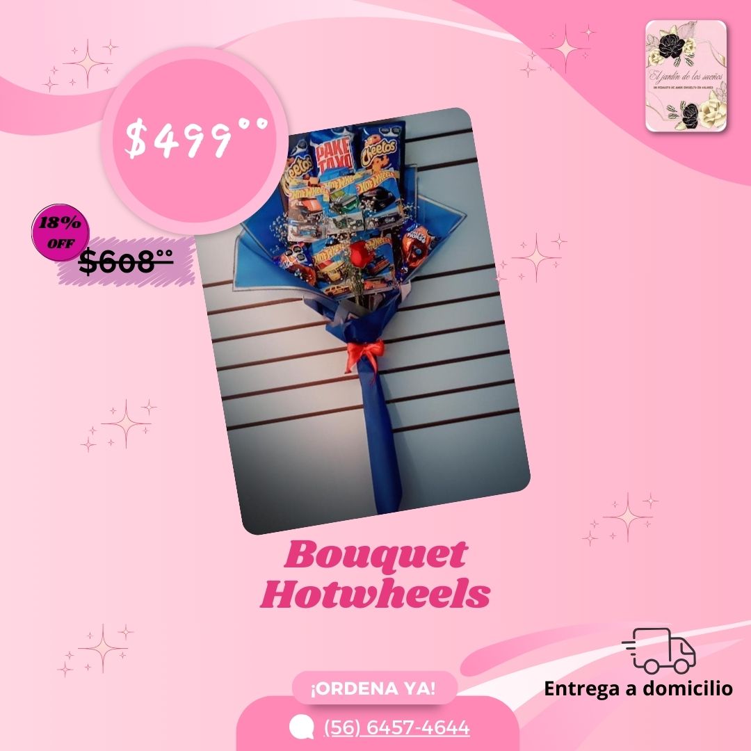 BOUQUET HOTWHEELS_0