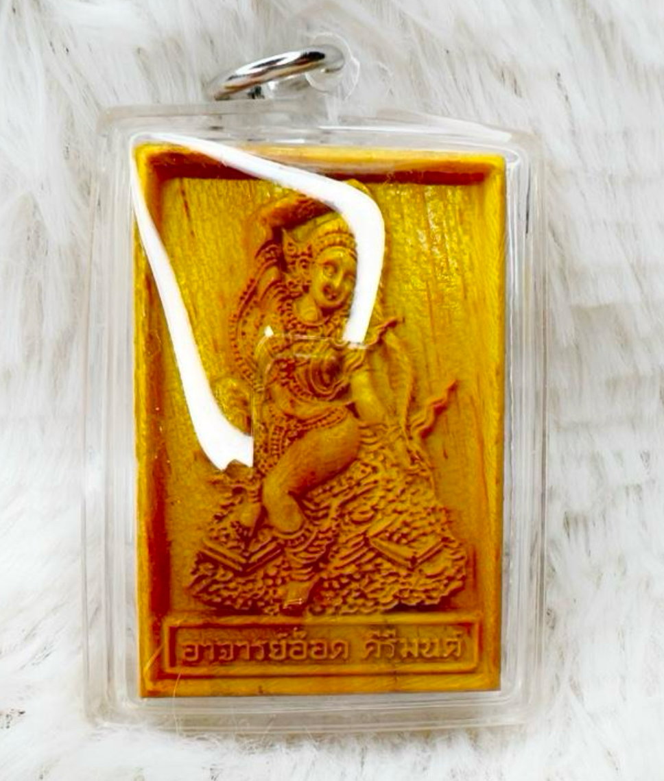 8. Ajarn Aod Phra Mae Thorani with spider yant_0