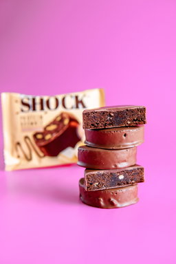 FitnesShock Protein Brownie "Banana Chocolate", 1 piece