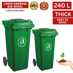 LARGE GARBAGE BIN WHEEL (TONG SAMPAH)