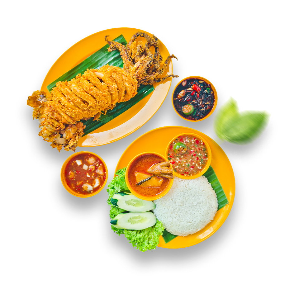 SET SOTONG GORENG 1 EKOR