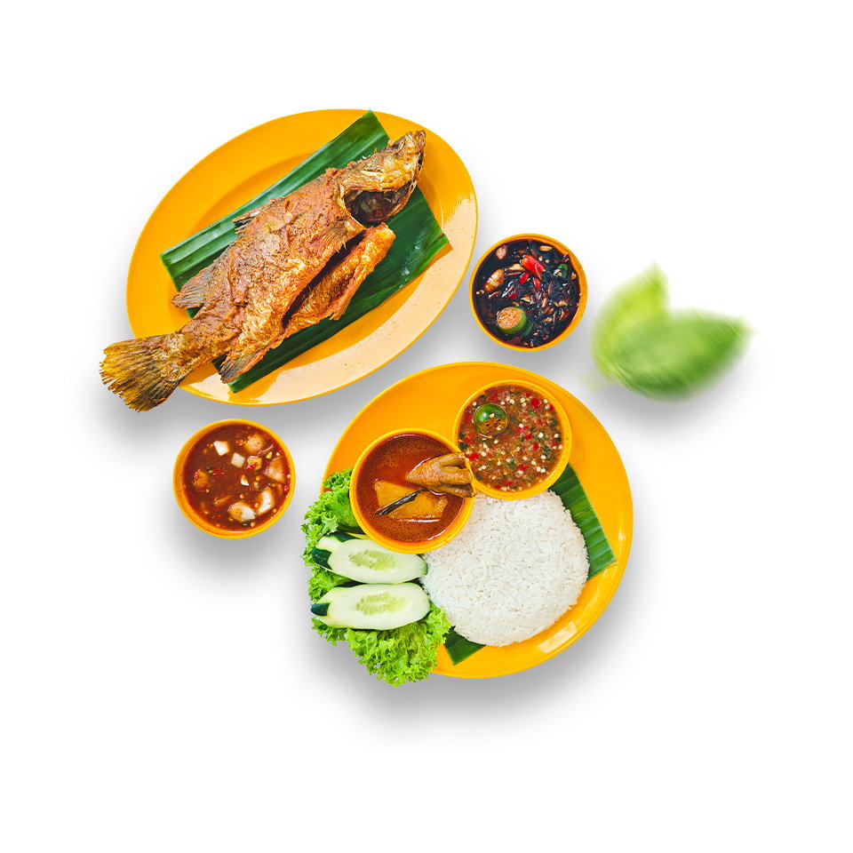 SET SIAKAP GORENG