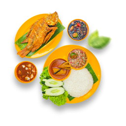 SET TILAPIA GORENG (KOLAM)