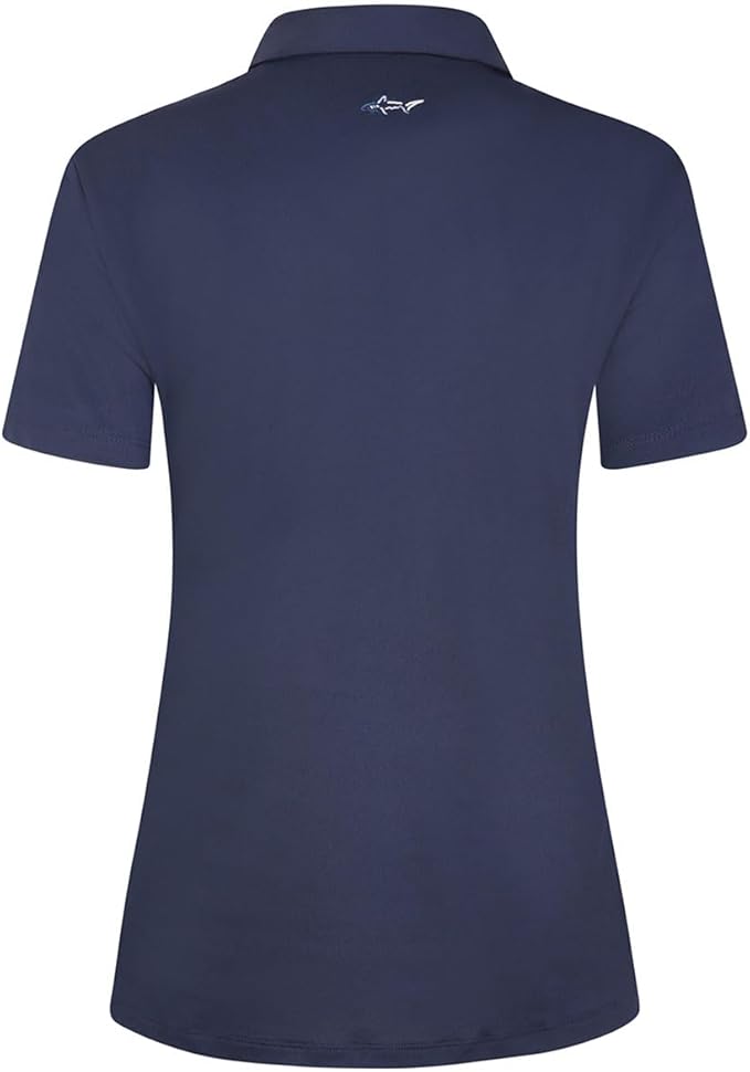 Greg Norman Freedom Micro Pique Polo NVY DAMA_1
