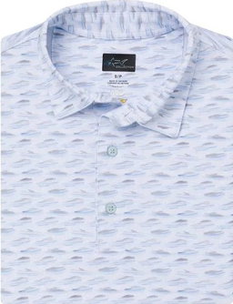 Greg Norman ML75 strech jersey yacht club polo WHT 