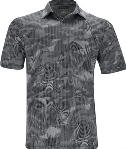 Greg Norman Shark Shadow ultra Strech Polo Ultra Polo BLK