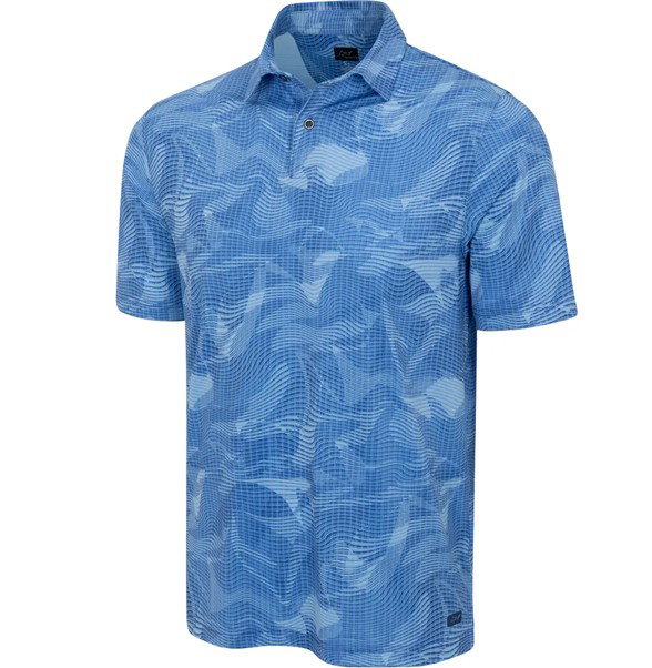 Greg Norman Shark Shadow Ultra Strech Polo DPBL_0