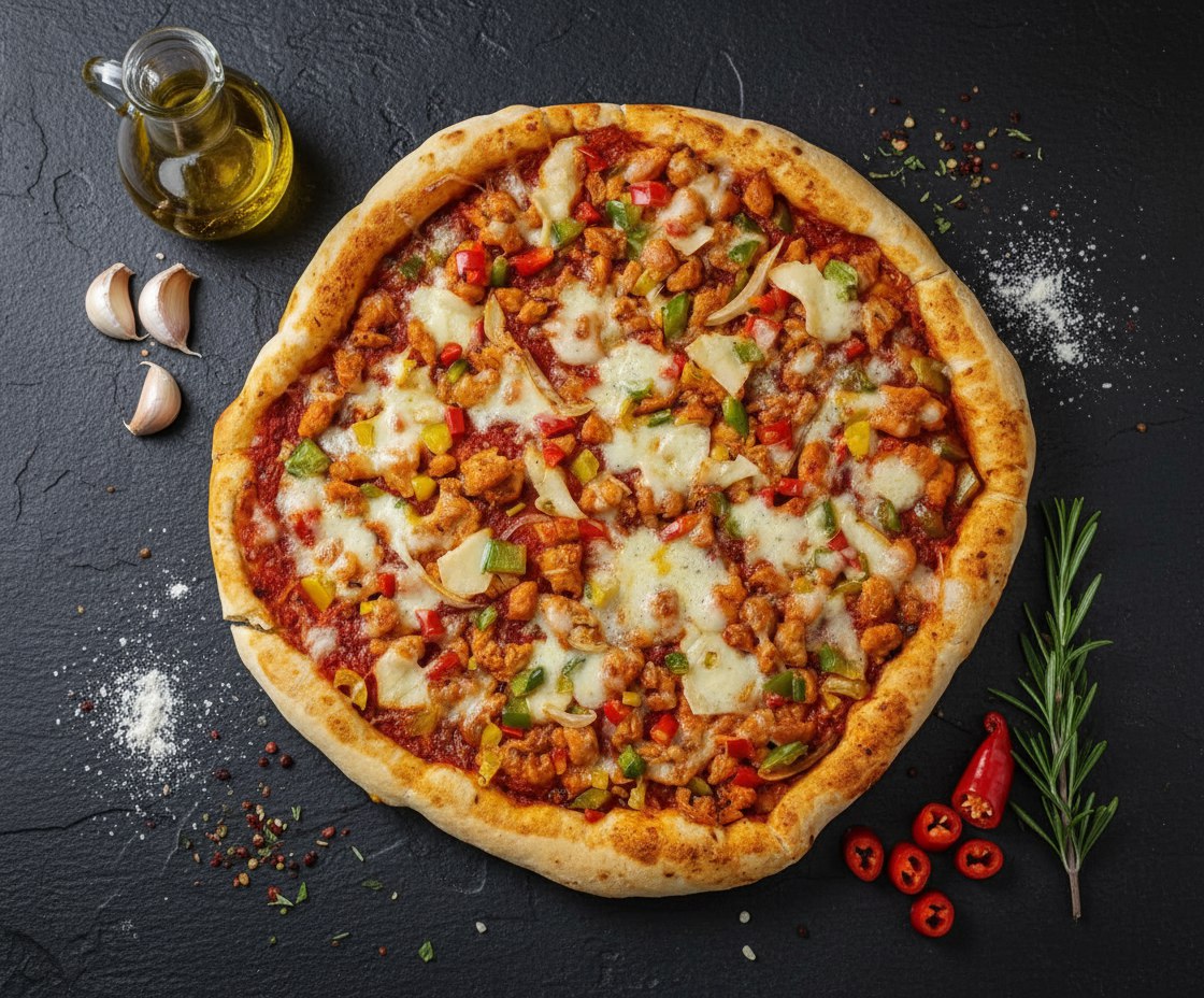 Chicken BBQ Pizza_0