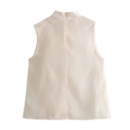 Cream white top
