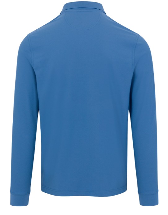 Greg Norman Freedom Micro Pique Polo Manga larga RVSB_1