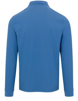 Greg Norman Freedom Micro Pique Polo Manga larga RVSB