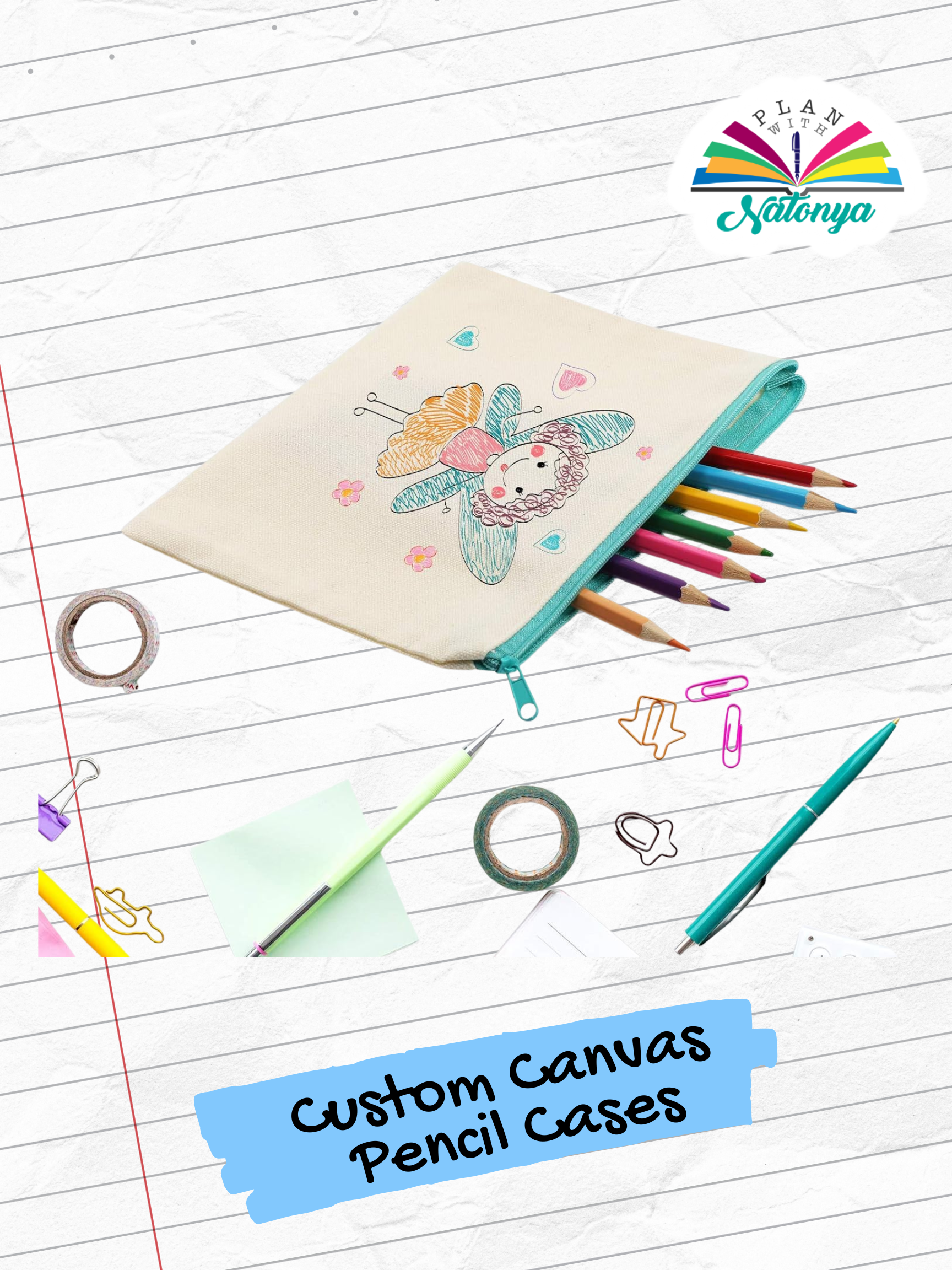 Custom Canvas Pencil Cases_0