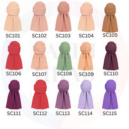 Plain Chiffon Shawl