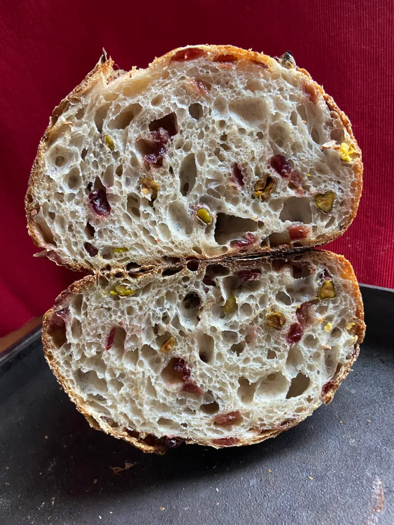 Sourdough Pistachio Cranberry - 开心果蔓越莓