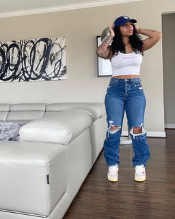 Lot de jeans pour femme
