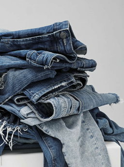 Lot de jeans pour femme
