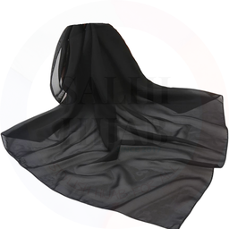 Plain Chiffon square scarf 115x115cm