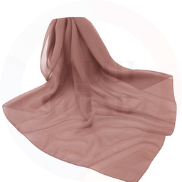 Plain Chiffon square scarf 115x115cm