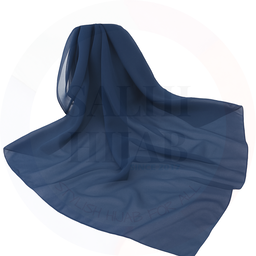 Plain Chiffon square scarf 115x115cm