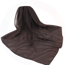 Plain Chiffon square scarf 115x115cm
