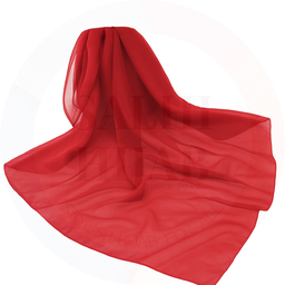 Plain Chiffon square scarf 115x115cm