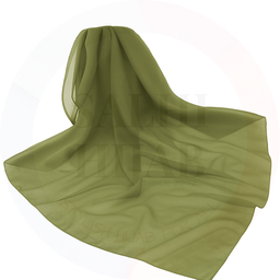 Plain Chiffon square scarf 115x115cm