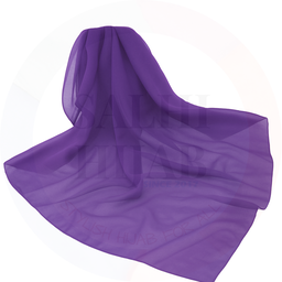 Plain Chiffon square scarf 115x115cm