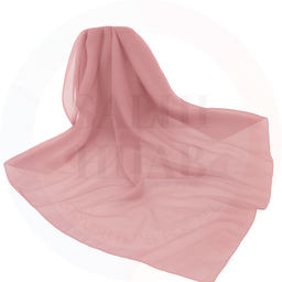 Plain Chiffon square scarf 115x115cm