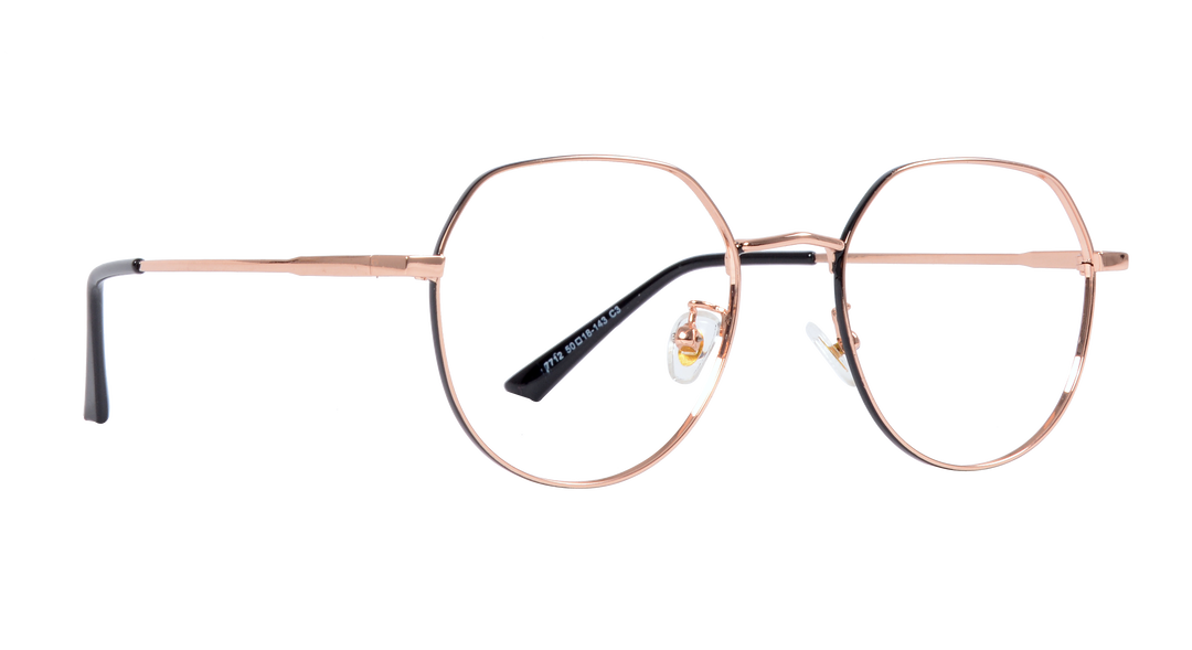 NOW ROUND NEW 25M 16_800 |7712 |Full Rim |Metal |RGOLD-Metal |50-18-143