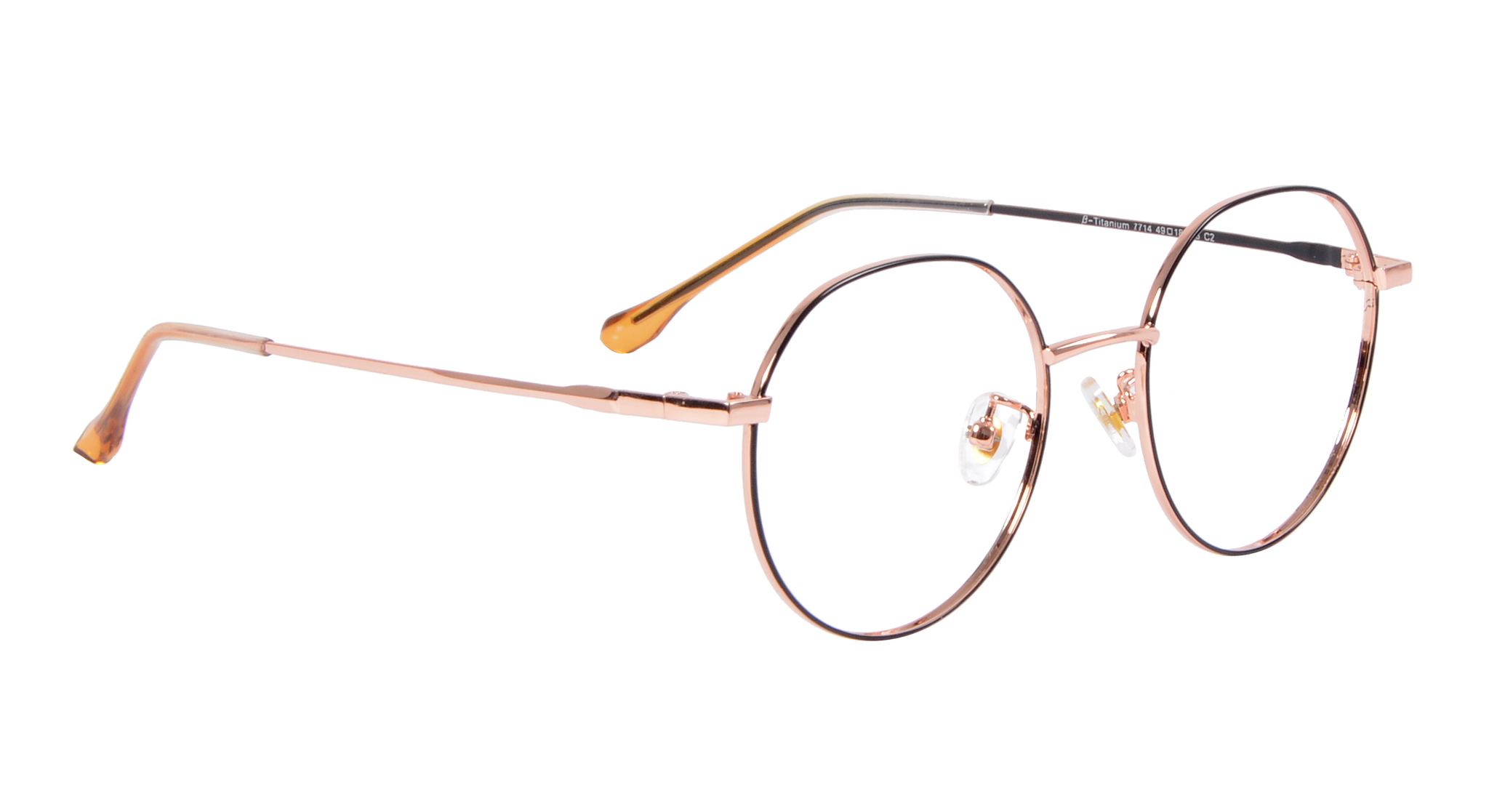 NOW ROUND NEW 25M 16_800 |7714 |Full Rim |Metal |RGOLD-Metal |49-18-143_0