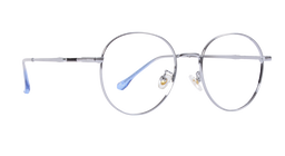 NOW ROUND NEW 25M 16_800 |7715 |Full Rim |Metal |SILVER-Metal |51-18-143