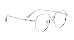 NOW ROUND NEW 25M 16_800 |7717 |Full Rim |Metal |SILVER-Metal |51-18-144