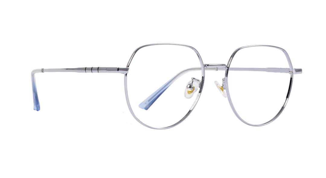 NOW ROUND NEW 25M 16_800 |7717 |Full Rim |Metal |SILVER-Metal |51-18-144