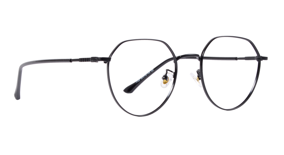 NOW ROUND NEW 25M 16_800 |7725 |Full Rim |Metal |BLACK-Metal |50-19-144
