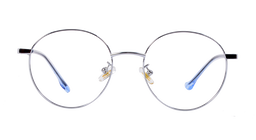 NOW ROUND NEW 25M 16_800 |7721 |Full Rim |Metal |SILVER-Metal |47-18-145