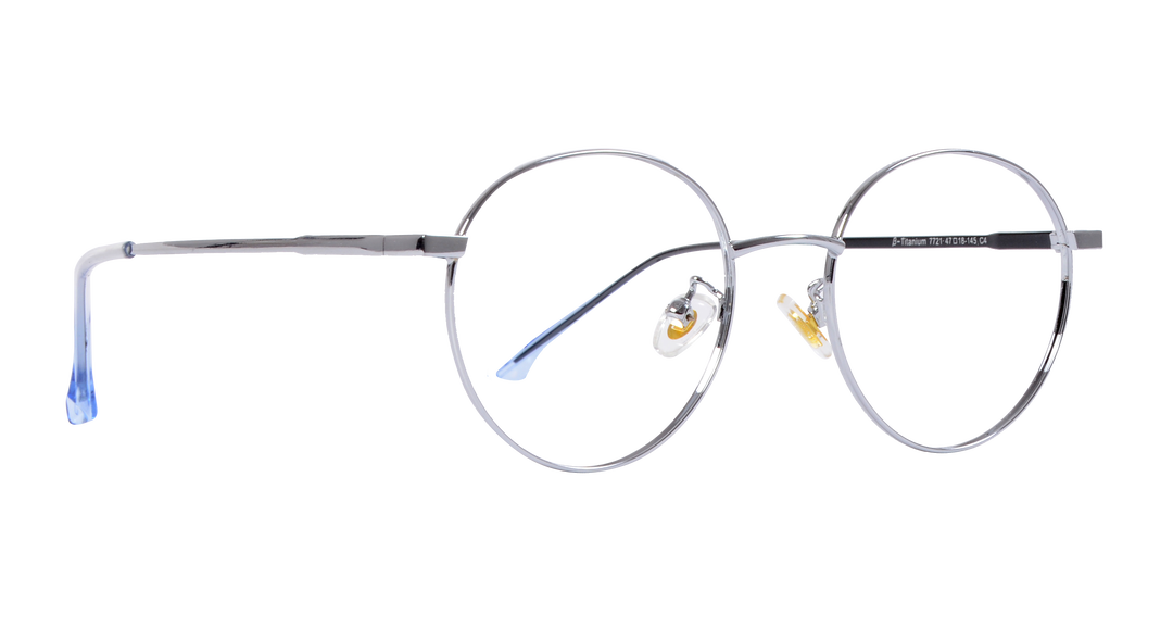 NOW ROUND NEW 25M 16_800 |7721 |Full Rim |Metal |SILVER-Metal |47-18-145