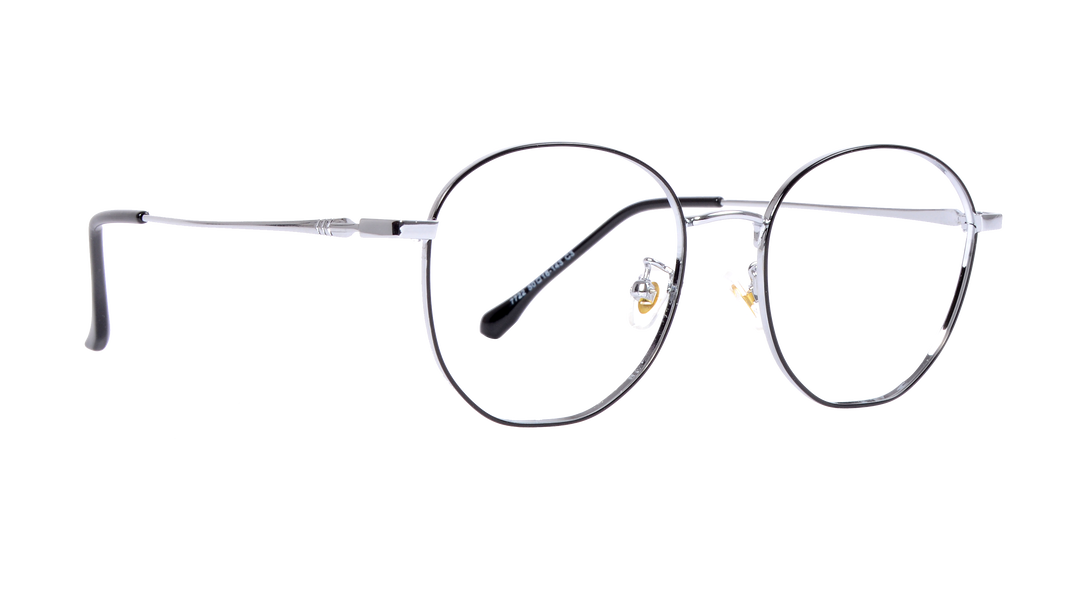 NOW ROUND NEW 25M 16_800 |7722 |Full Rim |Metal |SILVER-Metal |50-18-143